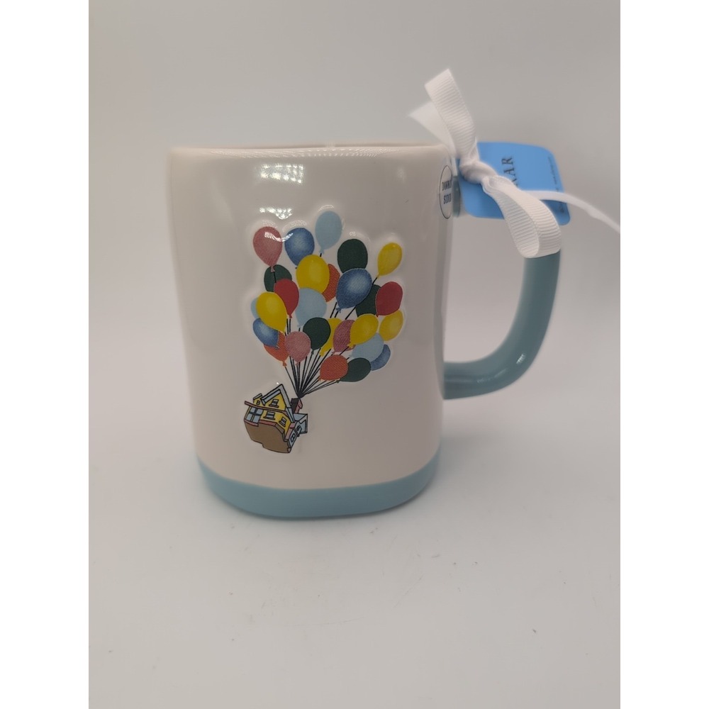 DISNEY Rae Dunn UP mug The Skys the limit  PIXAR Valentine's Day  coffee cup 🎈